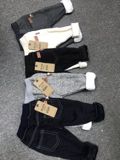 Combo 30 quần giả jeans lót lông