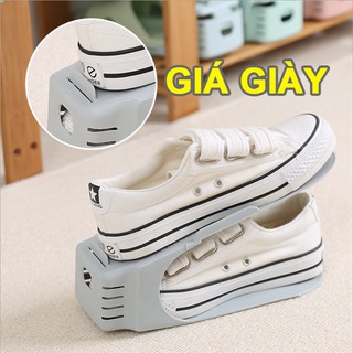 Giá để giày dép 2 lớp tiết kiệm diện tích thông minh #FREESHIP