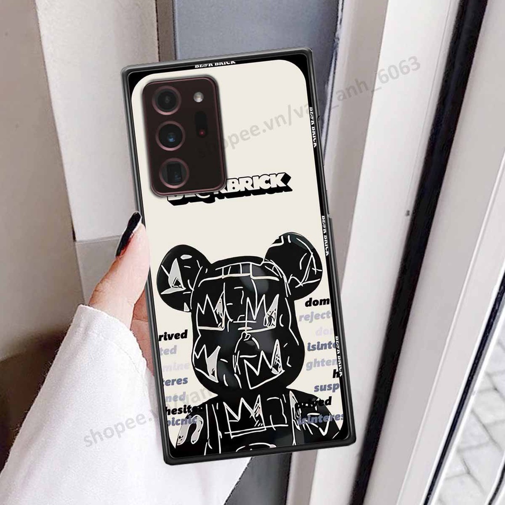 Ốp Samsung Note 20 Plus / Note 20 Ultra / Note 20+ be@r brick mars thời trang, ốp lưng điện thoại viền dẻo siêu chất