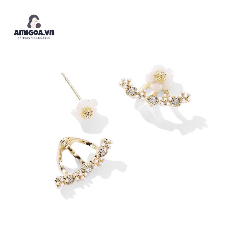 Bông Tai Hình Hoa Cúc Nhỏ Thời Trang Dành Cho Nữ