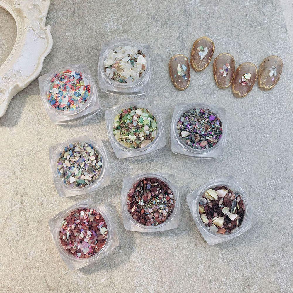 PATH Creative Sea Shell|Charm Manicure Decoration Nail Parts Gift DIY Multicolor Mixed Size 3D Nail Art