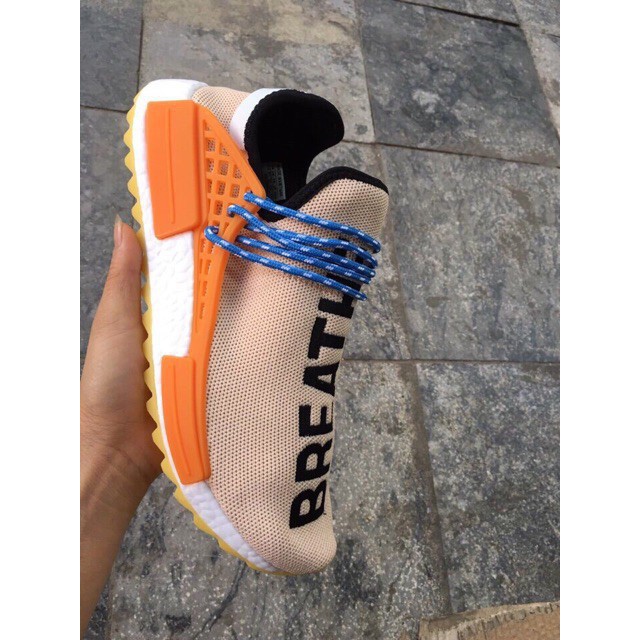 Giày Thể Thao Human RACE vàng kem_Giaysneaker