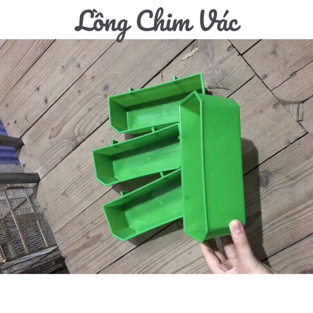 MÁNG ĐỰNG THỨC ĂN LOẠI ĐẮT CHO CHIM VÀ GÀ - Lồng Chim Vác