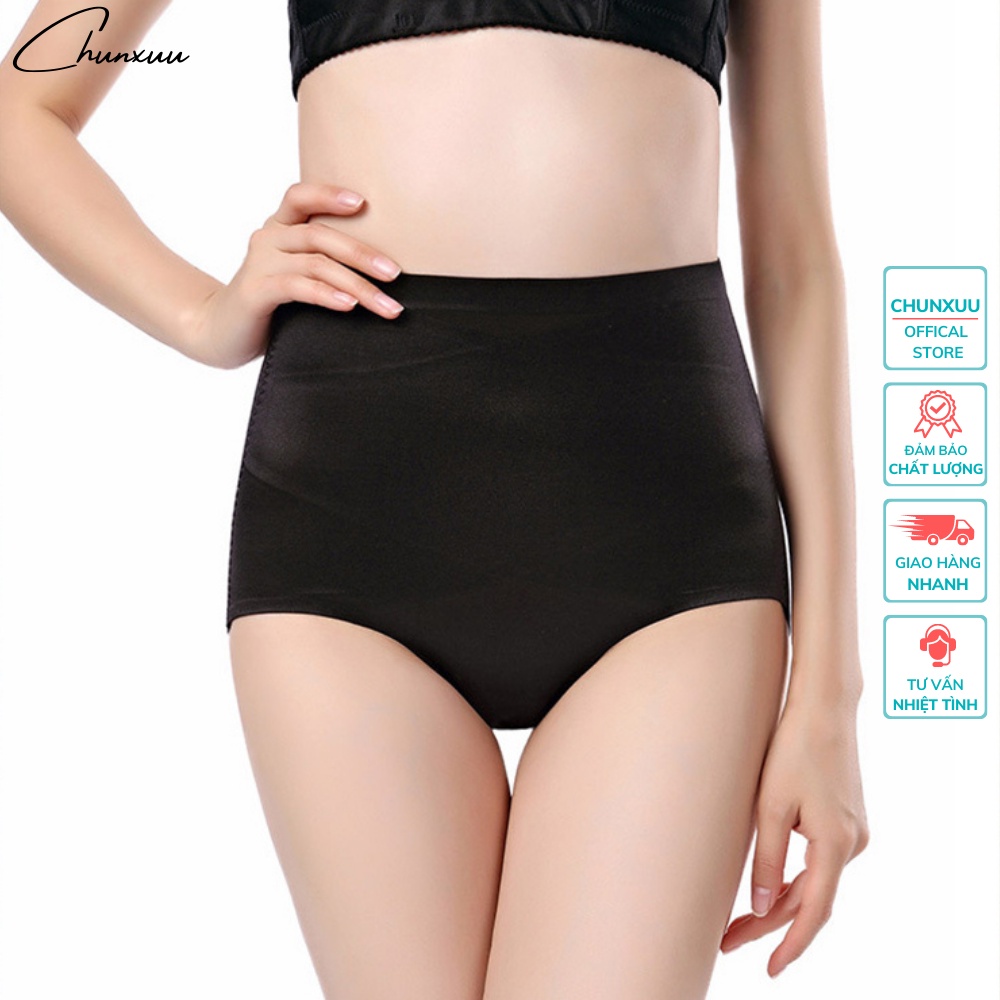 Quần gen bụng vải su lụa cao cấp nẹp định hình ôm bụng thon gọn nâng mông hiệu quả ChunXuu- GB13