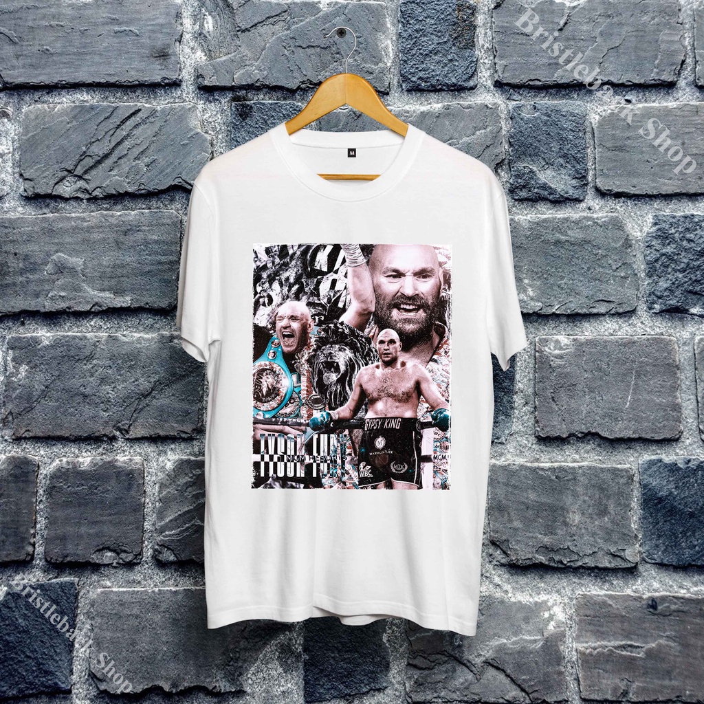 Áo Unisex hình ngôi sao Quyền anh Tyson Fury nữ giá rẻ thời trang cá tính năng động thoáng mát I17CD5711