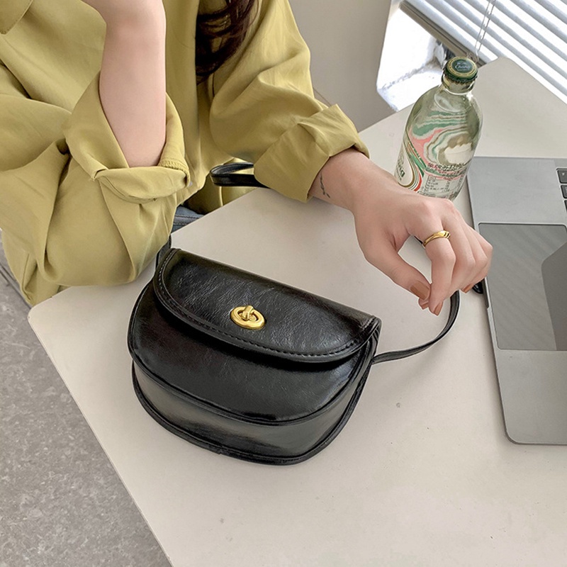 IELGY Túi Đeo Vai Thời Trang Cổ Điển Sang Trọng Cho Nữ