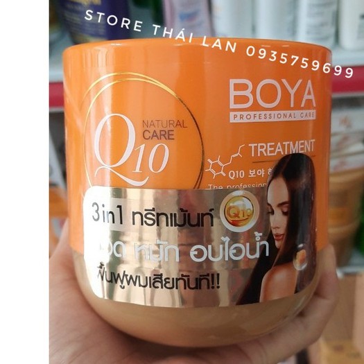 [CHÍNH HÃNG]Kem ủ tóc BOYA Q10 Thái lan 500ml