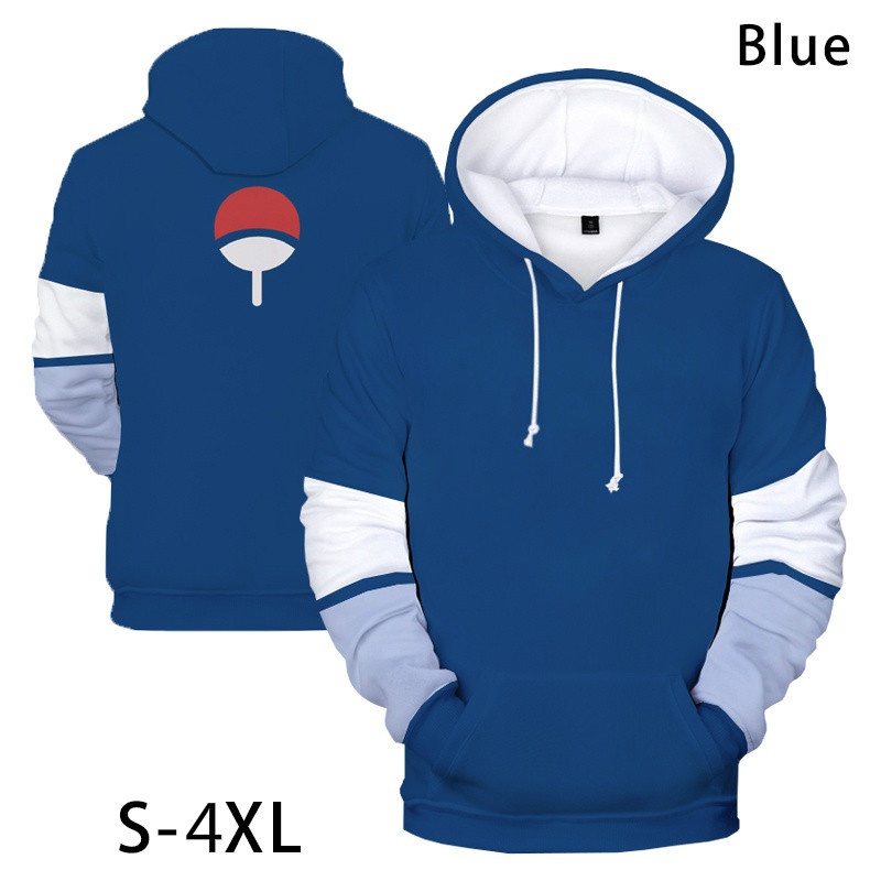 Áo Hoodies Có Nón Dài Tay In Hình Naruto 3d Thời Trang | WebRaoVat - webraovat.net.vn