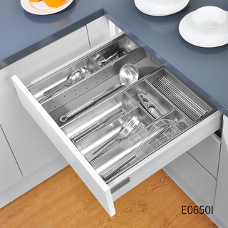 [Phụ Kiện Bếp Nhập Khẩu] Khay chia thìa dĩa INOXEN - KCH chất liệu inox