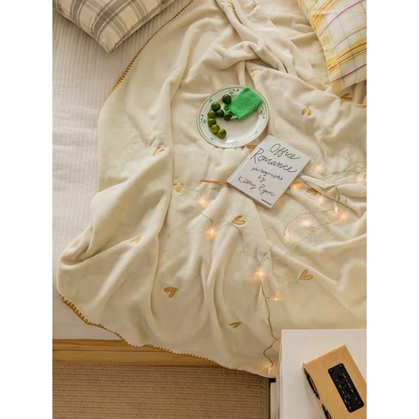 Chăn Tuyết San Hô (Size m5-2m) Chất Mềm Nhẹ Ấm Áp_ shinbedding