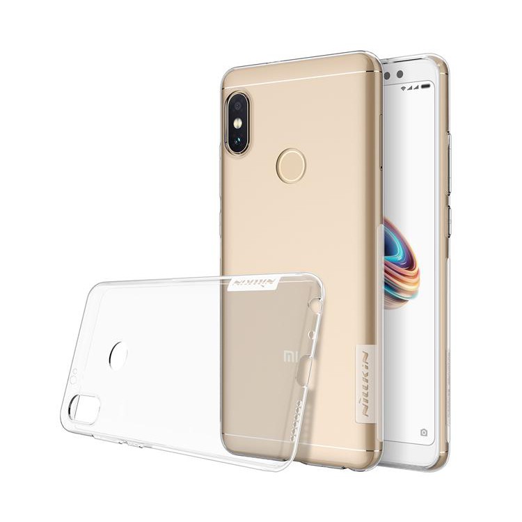 Ốp Lưng Silicon Nillkin Cho Xiaomi Redmi Note 5 Pro (Trong Suốt)