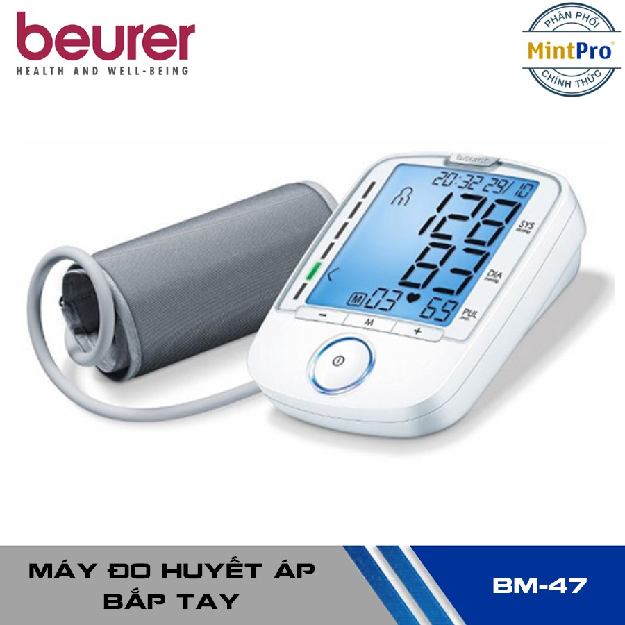 Máy đo huyết áp bắp tay Beurer BM47