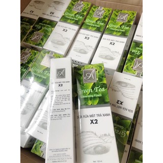 Sữa rữa mặt trà xanh x2 chính hãng