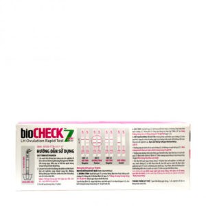 Que Thử Rụng Trứng BioCheck Test Hộp 7 Que