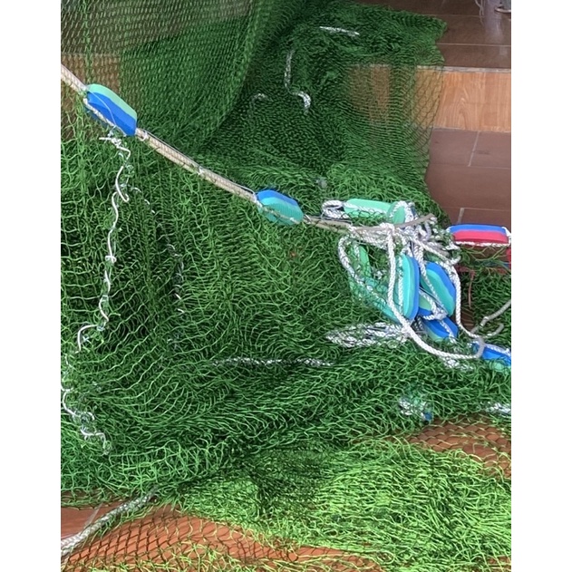 LƯỚI VÉT DÙ XỊN 10m CAO 2,5m_ Túi Kéo 5M_ Mắt Lưới 3,5cm_ Bảo Hành Giá Tốt