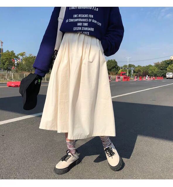 <ORDER>chân váy kai trơn phong uluzzang | BigBuy360 - bigbuy360.vn