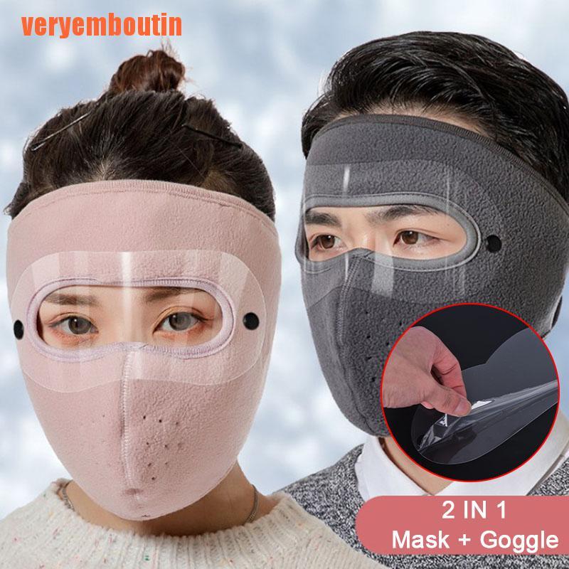 Mặt Nạ Bảo Vệ Toàn Mặt Chống Gió Tiện Dụng Khi Đi Xe Đạp