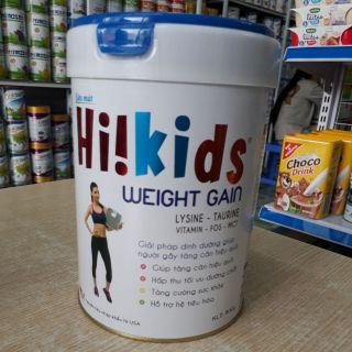 Sữa TĂNG CÂN dành cho người gầy Hi!kids gain lon 900g