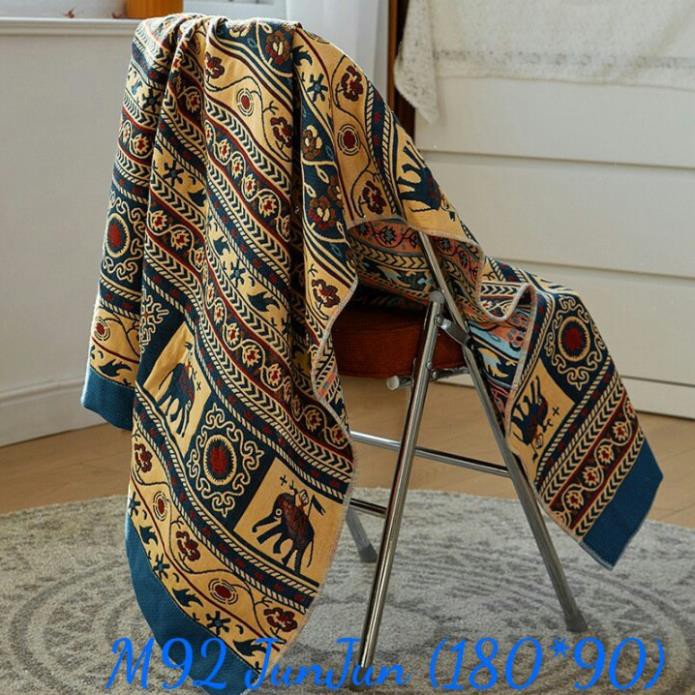 HOT🔴TH Chăn Xô Thu cho bé Cotton Sợi tre Organic_Dòng Cao cấp siêu kháng khuẩn