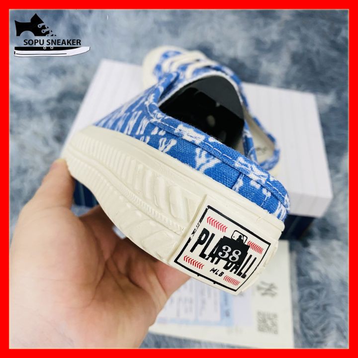 Giày Sục Đạp Gót Màu Xanh [HỖ TRỢ ĐỔI TRẢ] Mẫu Mới Nhất Cho Mùa Hè | BigBuy360 - bigbuy360.vn