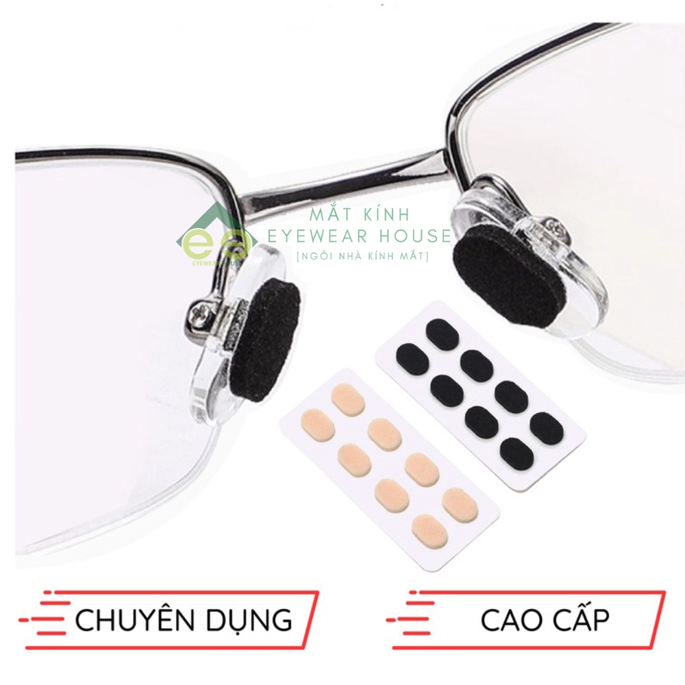 Đệm Mũi Chống Trượt, không làm hằn mũi, chơi thể thao vỉ 4 Cặp