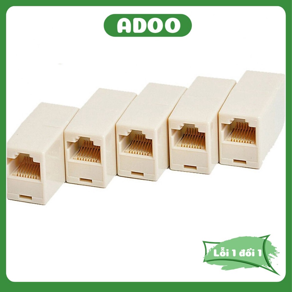 Đầu nối dây mạng Hạt nối dây mạng Lan RJ45 chất lượng cao dễ dàng sử dụng ADOO