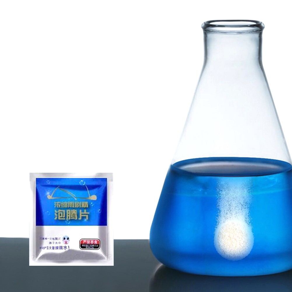 Viên sủi vệ sinh kính chắn gió xe ô tô tiện lợi