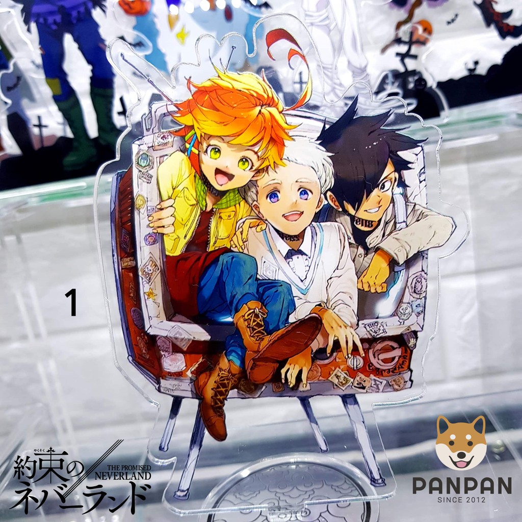 Mô Hình Standee Acrylic Anime Hình The Promised Neverland