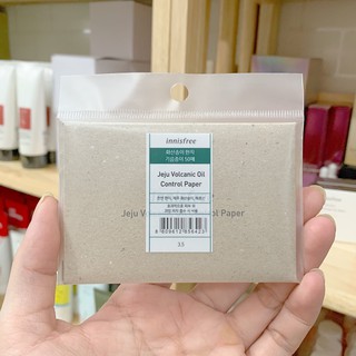 Giấy Thấm Dầu Innisfree Jeju Volcanic Oil Control Paper