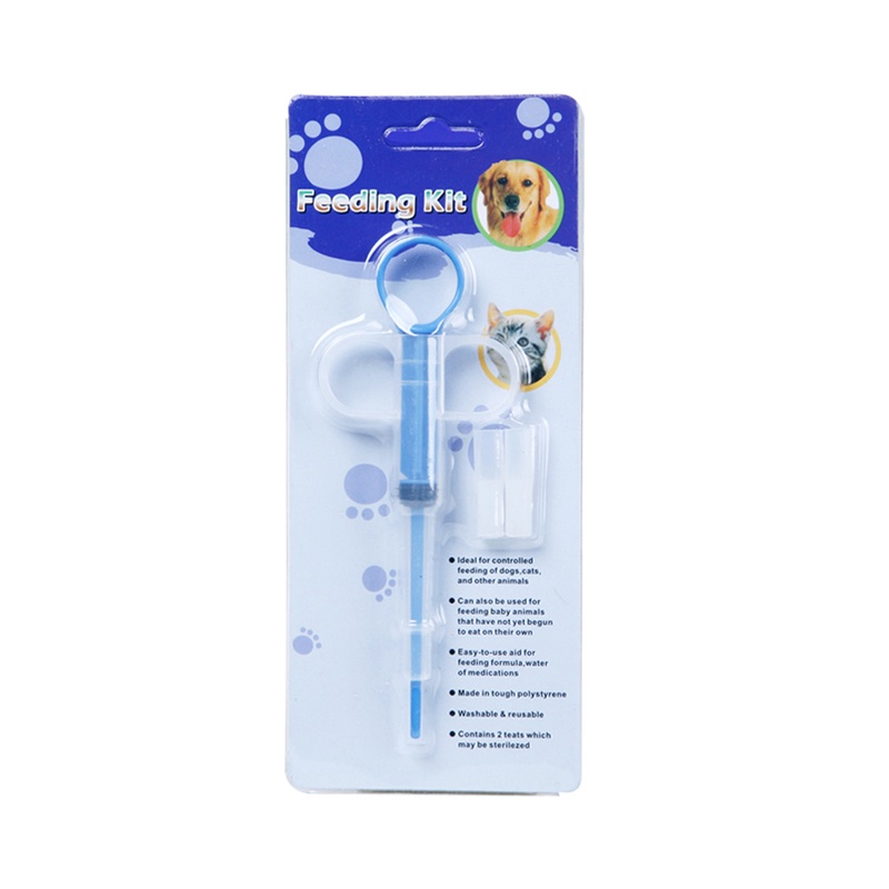 Ống Tiêm Cho Thú Cưng Ăn Dạng Nhấn 27 Món Tiện Dụng