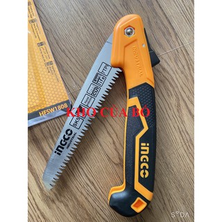 Cưa tay dạng xếp ingco hfsw1808