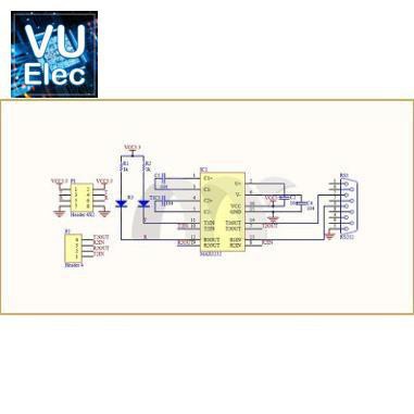 Module Max3232 RS232 TTL