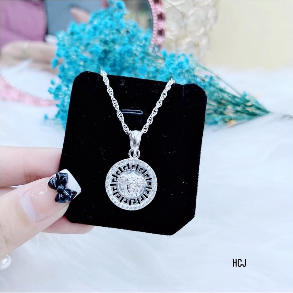 Dây chuyền nữ bạc thật mặt VS cao cấp siêu sang chảnh - Kho sỉ bạc Nhất Linh