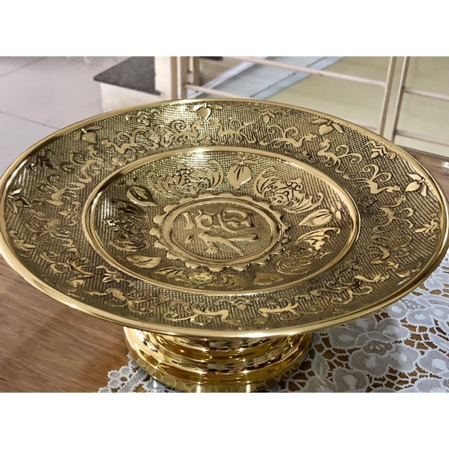 DĨA ĐỒNG 23cm