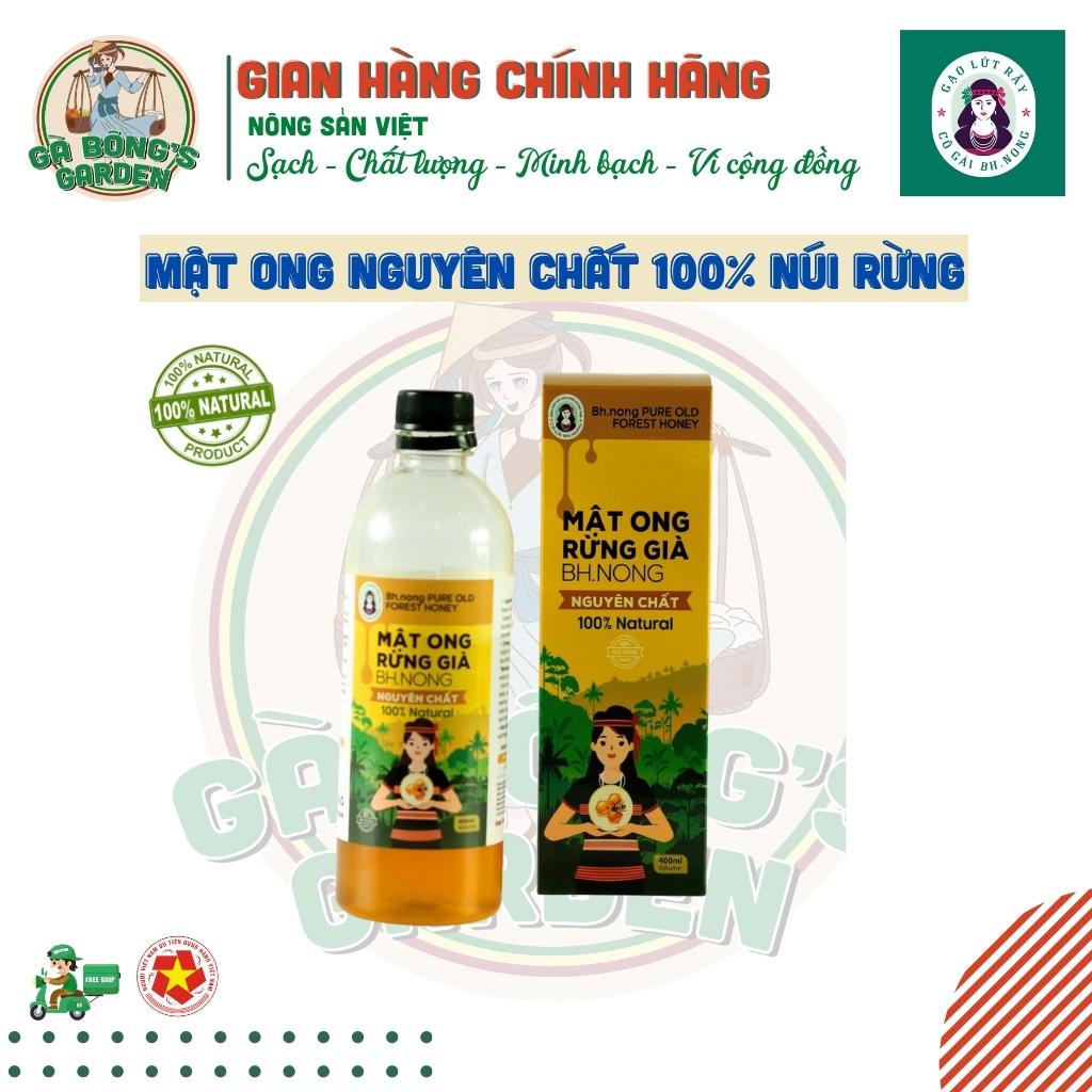 Mật Ong Rừng Nguyên Chất Quảng Nam 100% Tự Nhiên Tăng Sức Đề Kháng Cô Gái Bhnong Chai 400ml