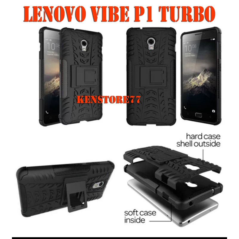 Ốp Lưng Chống Sốc Có Giá Đỡ Cho Điện Thoại Lenovo Vibe P1