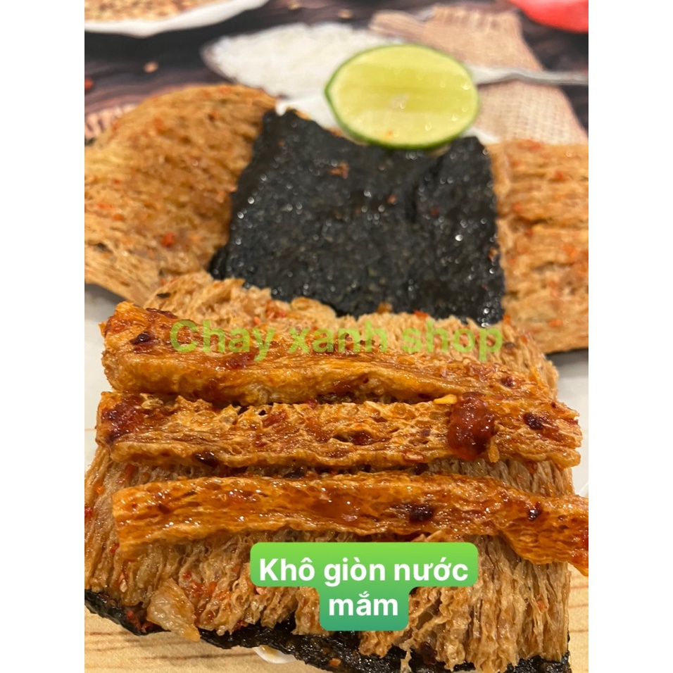 khô tra sấy nước mắm chay