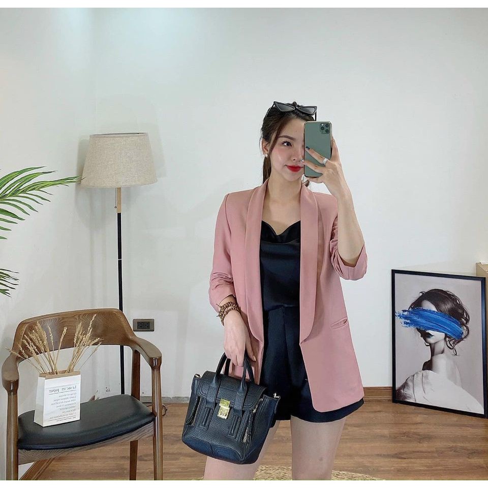 [GIÁ CỰC TỐT] AK42 Blazer B.S.K tay nhún 3 màu cực đẹp | BigBuy360 - bigbuy360.vn