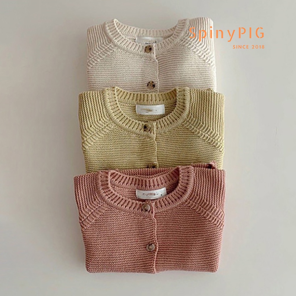 Áo khoác len cho bé trai bé gái 0-3 tuổi style Hàn Quốc mềm đẹp cho mùa đông