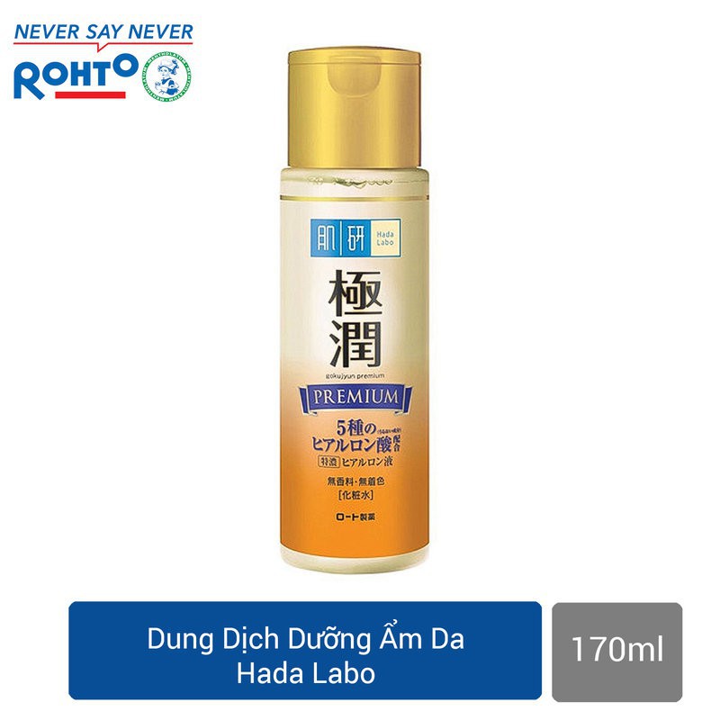 [Nhật nội địa] Dung Dịch Dưỡng Ẩm Da Hada Labo Premium Gokujyun Lotion 170ml