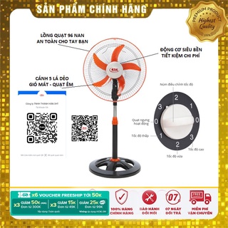 Quạt lở công nghiệp 3HT - B4 - 47W cao 1m