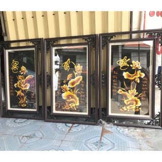 Tranh thêu vi tính phúc lộc thọ ( chưa kèm khung )