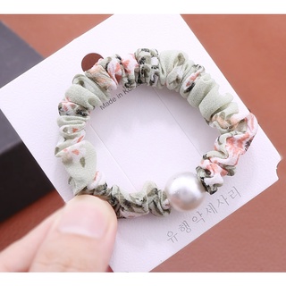 Buộc tóc vải gắn hột đủ màu lựa chọn