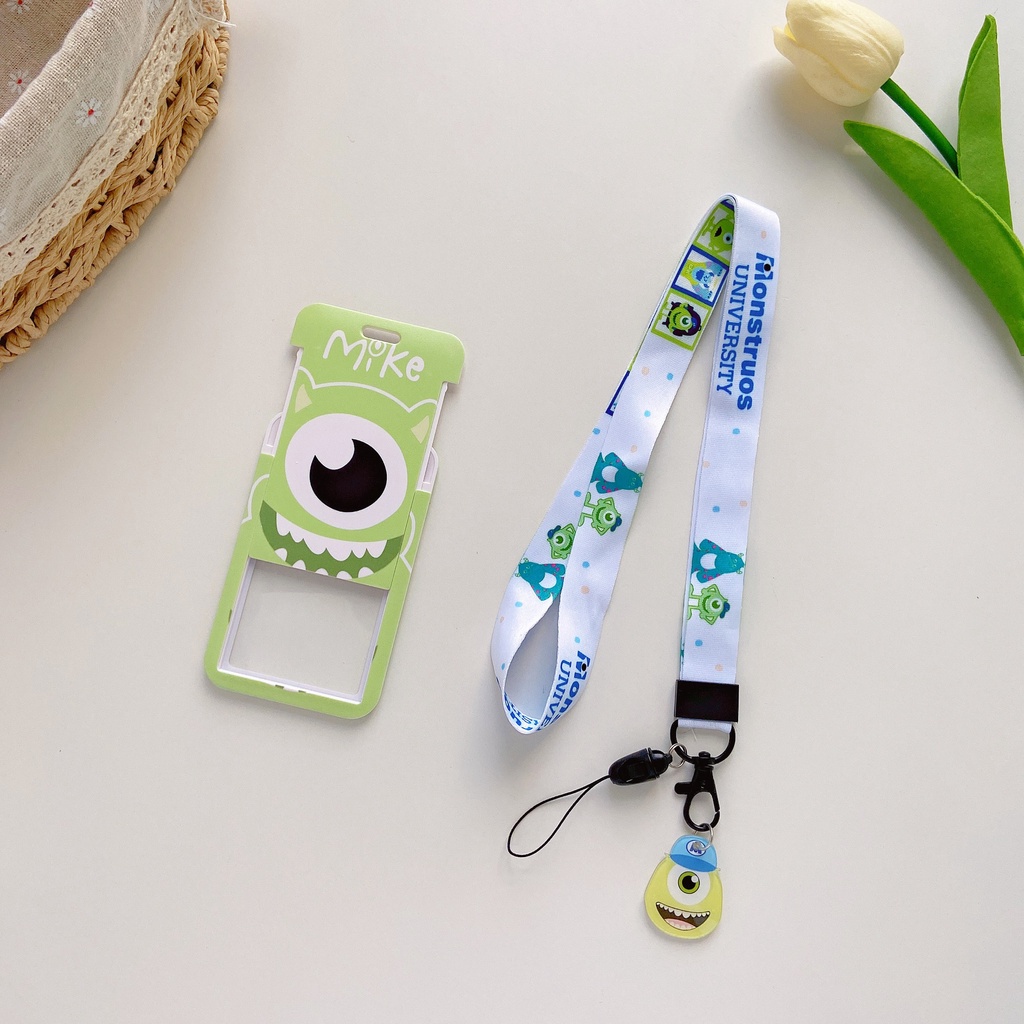 Dây Đeo Thẻ Bảng Tên Sinh Viên Học Sinh Nhân Viên Văn Phòng Thẻ Từ Xe Buýt ID Card Móc Gắn Chìa Khóa Điện Thoại Nhựa ABS