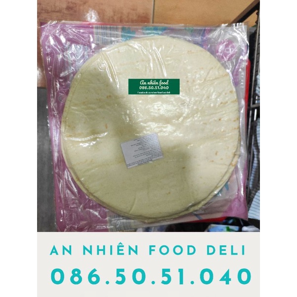 Bánh Cuộn Tortilla Vỏ Bánh Ngô Wraps Goldahren Size XXL 12 Stiick