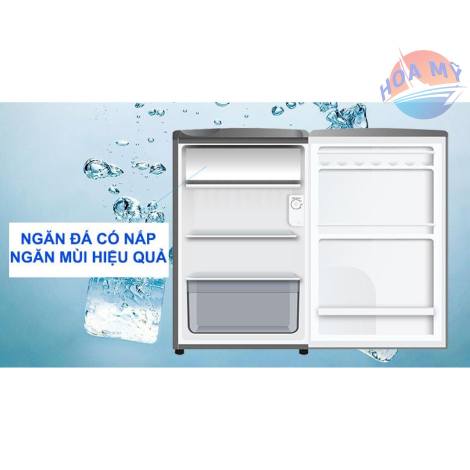 Tủ lạnh AQUA 90 lít AQR-D99FA(SS)