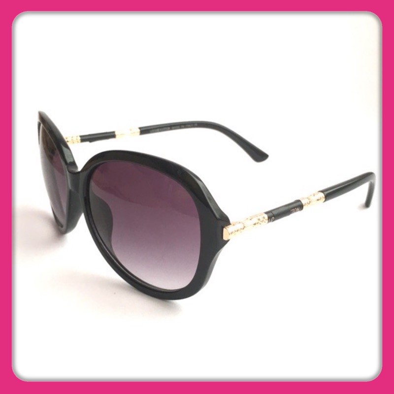 Kính chống nắng nữ form tròn full box như hình