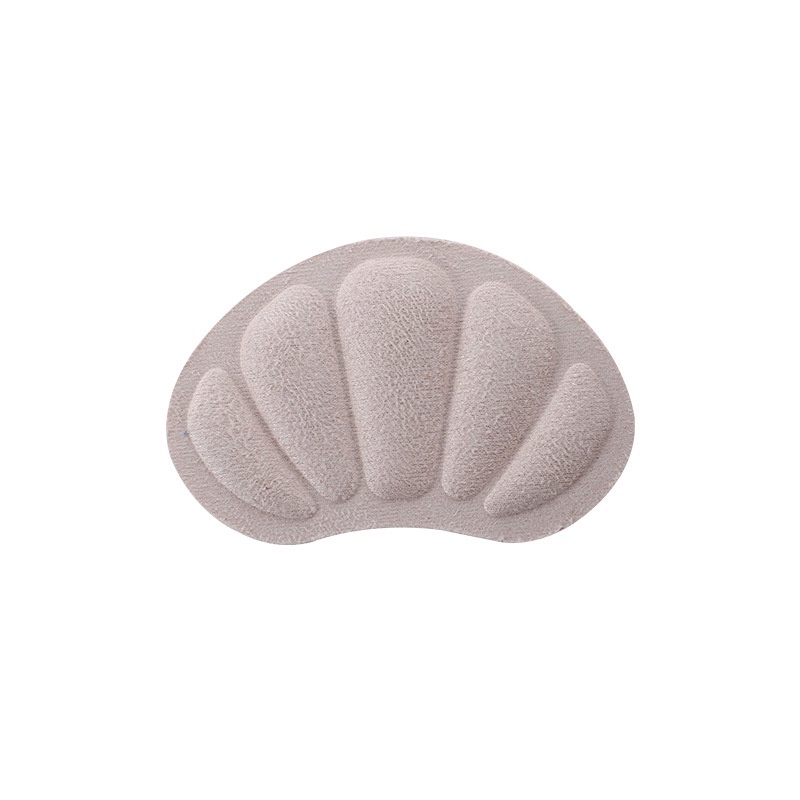 1 Cặp Miếng Lót Giày Mềm Mại Thoáng Khí Hình Vỏ Sò Cho Nam Và Nữ