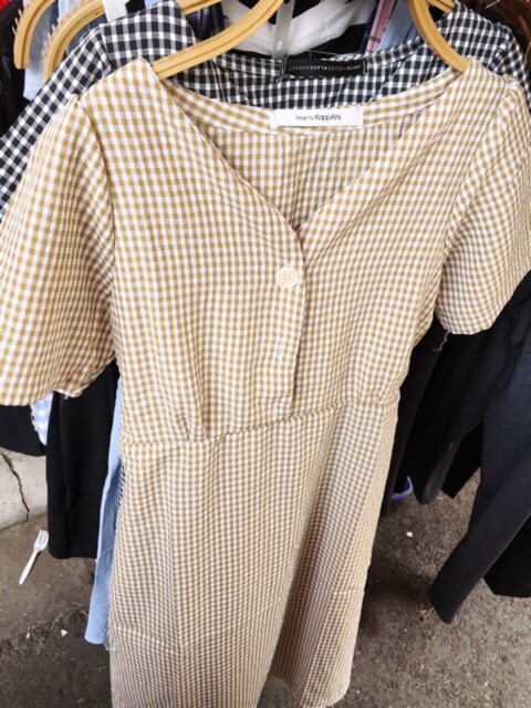 RUBI SHOP-VÁY KẺ THÔ 3 KHUY CÓ SẴN | BigBuy360 - bigbuy360.vn