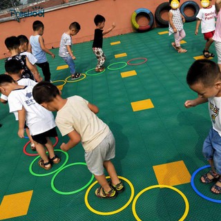 [GIÁ SIÊU TỐT] Set 10 vòng vận động cho bé mầm non nhảy lò cò